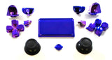 Button Set For PS4 Pro Dualshock Controllers - Chrome