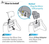 Brook X One Adapter for Xbox One to PS4 and Switch - Includes Turbo and Battery