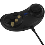 Sega Genesis Black Wired Classic Controller