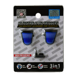 Blue Project Design 3 in 1 Adjustable triggers for PS4 Dualshock 4 Controllers