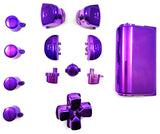 Chrome Button Set For PS4 Dualshock Controllers