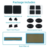 Black 5 in 1 Protective Dust Proof Kit for the Steam Deck