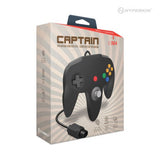 Hyperkin Captain Premium Controller for N64 Black
