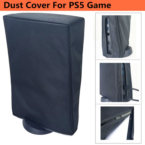 Black Dust Cover for the Playstation 5 Game Console