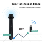 25ms Latency  2.4G Wireless Microphone for Nintendo Switch Xbox/PS5/PC
