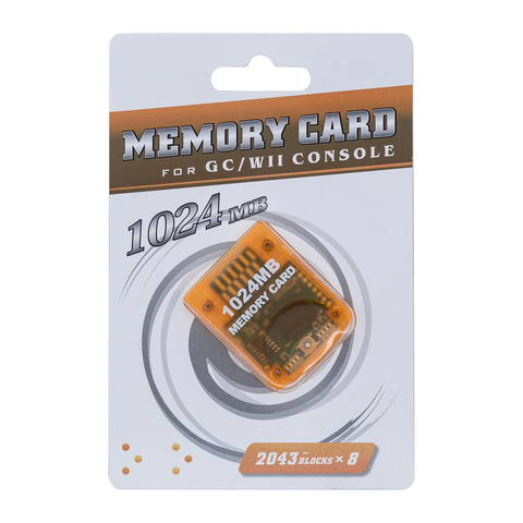 1024MB Memory Card for the Nintendo Wii/GameCube