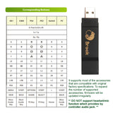 Brook Wingman XB Converter for the PS4/3 Switch Pro and XBO/360 controllers