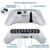 WHITE DOBE 2.4G Wireless Keyboard for the XBOX ONE S/SERIES X/SERIES S (TYX-586S)
