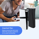 Oxford Nylon Fabric Dust Cover with Cutout for PS5 Pro Gaming Console
