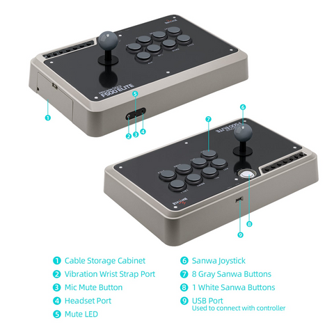 Mayflash F500 Elite Arcade Stick For PS3/4 Xbox 360 Xbox One Mayflash F500 Elite Arcade Stick For PS3/4 Xbox 360 Xbox One