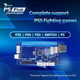 Brook P5 Plus Fighting Board for PS5 Fighting Games/PS4/PS3/Switch/PC