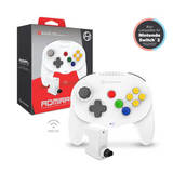 White Admiral Premium BT Controller for N64/Switch/SwitchLite/PC/MAC/And