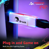 Brook Wingman FGC PS5/PS4/PS3/Xbox One/Xbox 360/Switch Wired Arcade Stick to PS5