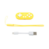 Yellow 8Bitdo Zero 2 Bluetooth Gamepad for the Switch/Windows/Mac/Android/Pie