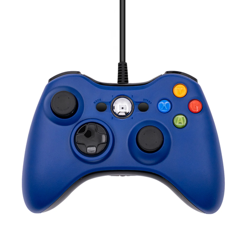 Blue Wired Controller for the XBox 360