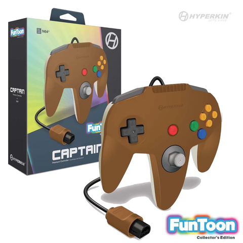 Hyperkin Fleet Admiral Premium Wired Controller for the N64 - Violet