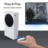 4 Ports USB Hub 2.0 for Xbox Series S-White