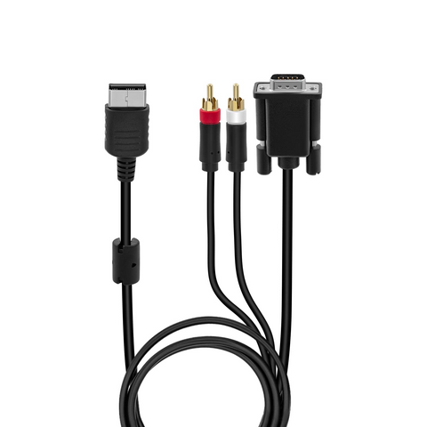 Dreamcast VGA High Definition Cable RCA Sound Adapter