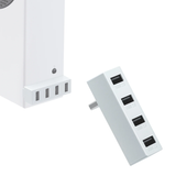 4 Ports USB Hub 2.0 for Xbox Series S-White