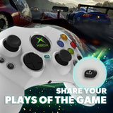 White DuchesS Wired Controller for Xbox Series X|S/ Xbox 1/Windows 10|11