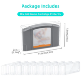 10 Units N64 Game Cartridge Protector
