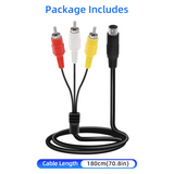 Genesis 2 AV Cable 9-Pin MK-1631 1632 2103 Cord