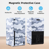 Magnetic Protective Case for Xbox Series S Console-Camouflage Gray