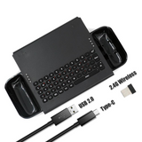 Dobe 2.4ghz Wireless Keyboard with Holder for the Nintendo Switch