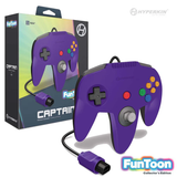Hyperkin Fleet Admiral Premium Wired Controller for the N64 - Violet