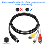 Genesis 2 AV Cable 9-Pin MK-1631 1632 2103 Cord