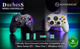 White DuchesS Wired Controller for Xbox Series X|S/ Xbox 1/Windows 10|11