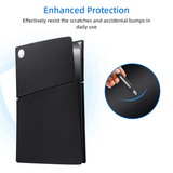 Dustproof Silicone Protective Case Cover for PS5 Slim Digital Edition-Black