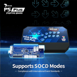 Brook P5 Plus Fighting Board for PS5 Fighting Games/PS4/PS3/Switch/PC