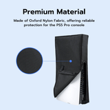 Oxford Nylon Fabric Dust Cover with Cutout for PS5 Pro Gaming Console