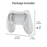 DOBE Black Left & Right Controller Grip for Nintendo Switch Joy-Con Controllers