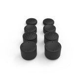 Black Pro Series Silicone Thumb Grips 8pk for the Nintendo Switch 2 / Joy-Con