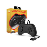 CirKa Controller for Sega Saturn (Black)