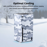 Magnetic Protective Case for Xbox Series S Console-Camouflage Gray