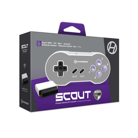 Scout Premium BT Controller for SNES/PC/Mac
