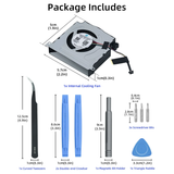 Brand New Internal Cooling Fan and Repair Kit with Opening Tool for Steam Deck