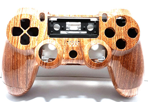 Playstation 4 Wood Shell Housing for the Dualshock Controller