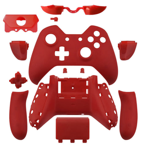 Xbox One Matte Red Wireless Controller Shell with Audio jack