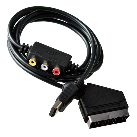 in RGB SCART AV RCA Output Cable Cord for Sega Dreamcast