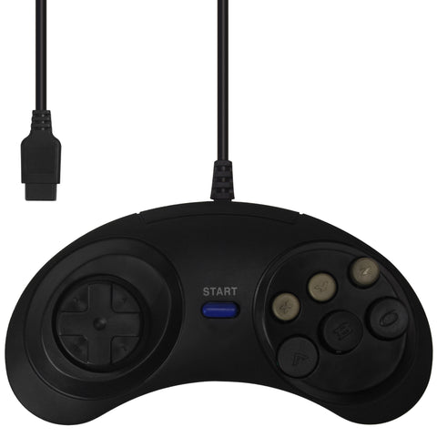 Sega Genesis Black Wired Classic Controller