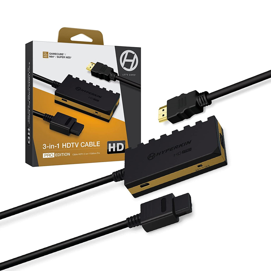 3-In-1 720p HDTV Cable HD Pro Edition W/ 4 Visual Modes – Flashback ...