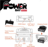 Brook Power Bay Crimson for the Nintendo Switch without Bluetooth
