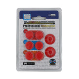8 in 1 Removable Thumbsticks for PS4 - Red