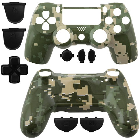 Playstation 4 DualShock Replacement Controller Shell Camouflage