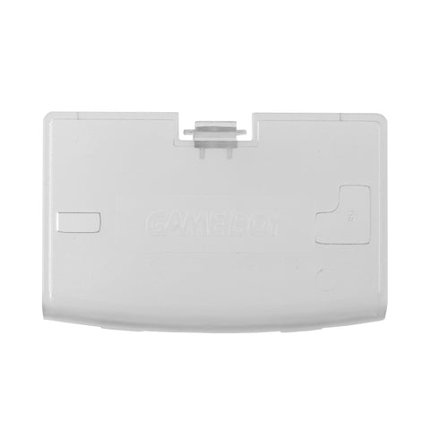 Battery Cover Shell Foor for Nintendo Gameboy Advance Clear White