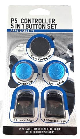 Trigger and Thumbstick button set for the Playstation 5 Controller